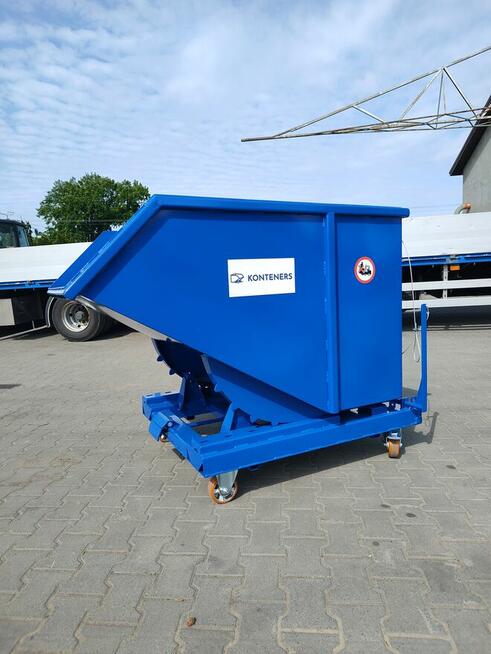 Kontener koleba do wózka widłowego 1,5m3 złom, drewno