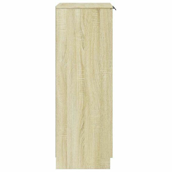 Szafka na buty, dąb sonoma, materiał drewnopochodny vidaXL