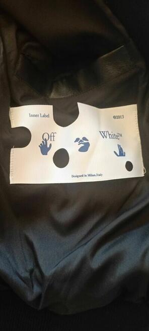 Kurtka Bejsbolówka Wiosenno/Jesienna Off-White Roz.L