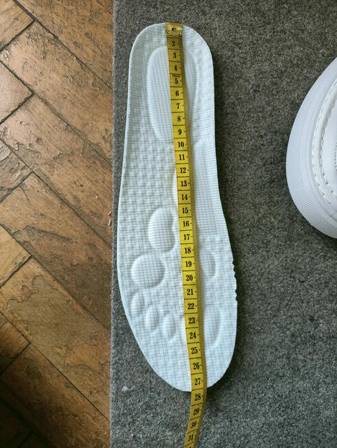 Nowe męskie skórzane buty Roz.43,5 wkładka 27cm