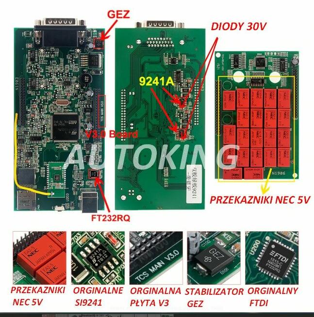 interfejs diagnostyczny delphi autocom wow ds150e autoking