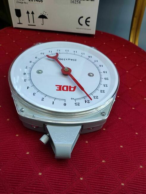 Waga Mechaniczna Zegarowa na haczyk hak wisząca metalowa