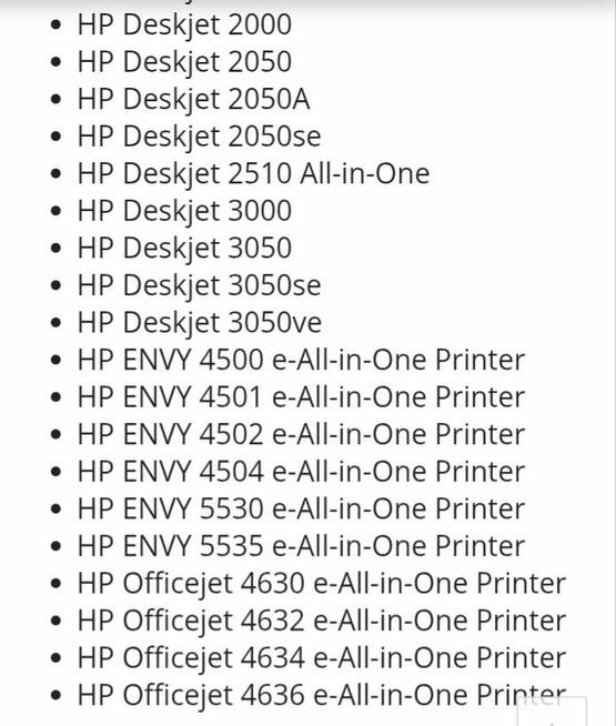 Tusz hp czarny i kolor nowy oryginal