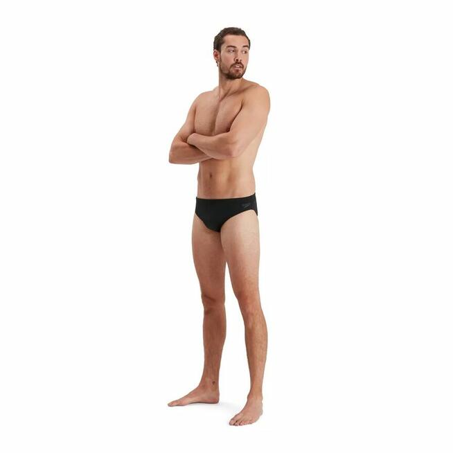 44 (6) SPEEDO Slipy kąpielowe męskie czarne pas 82-90 cm