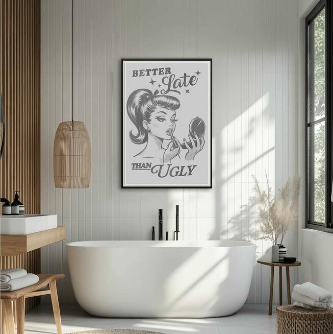 Plakat A4 Make-up first