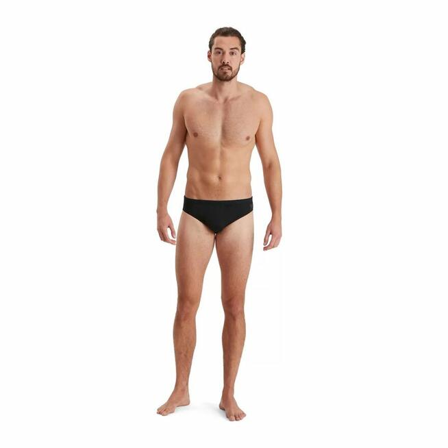 44 (6) SPEEDO Slipy kąpielowe męskie czarne pas 82-90 cm