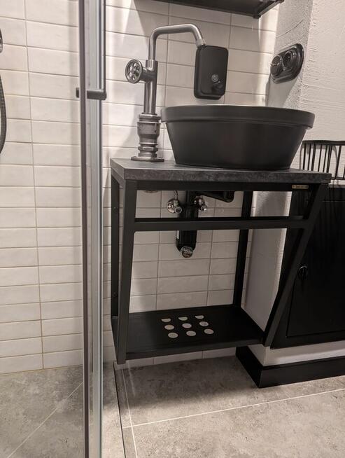 Stelaż konsola umywalkę wiszący stojący stojak rama wieszak