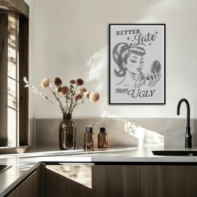 Plakat A4 Make-up first