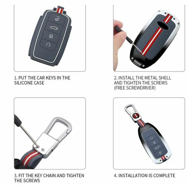 Etui do Omoda 5 C5 JAECOO 7 fluoro świecące