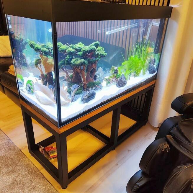 Stelaż stalowy pod akwarium mocny na wymiar