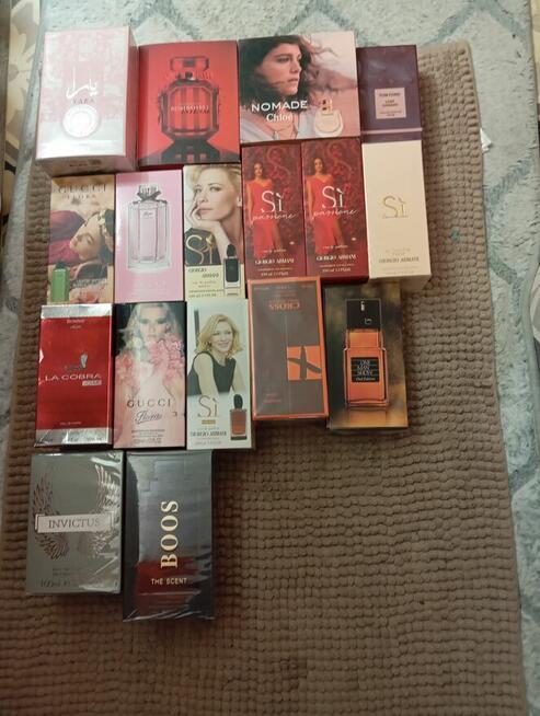 Różne rodzaje perfum