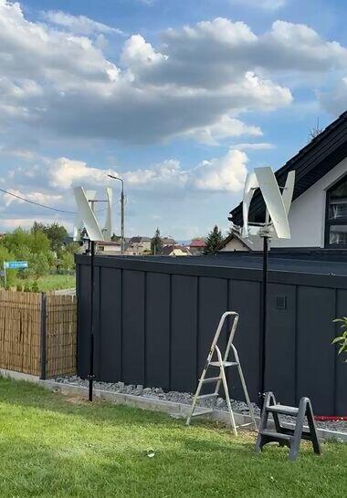 Elektrownia OZE wraz z magazynem energii. Panele + Turbina +