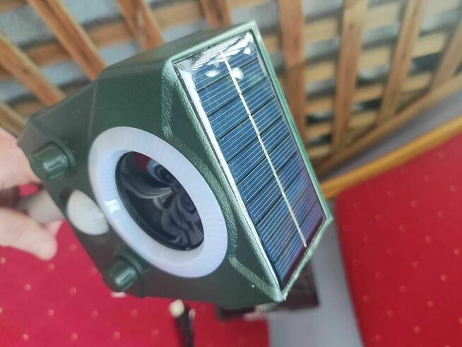 Odstraszacz zwierząt na Koty Szczury Ptaki Dzik solarny