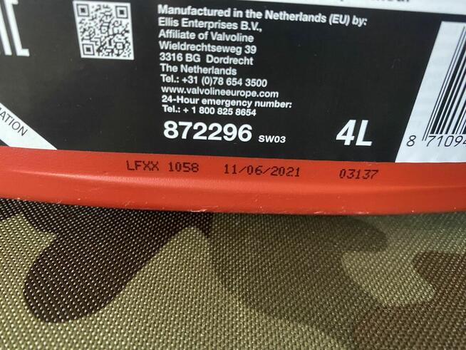 VALVOLINE MAXLIFE 10W40 olej silnikowy 2x4L