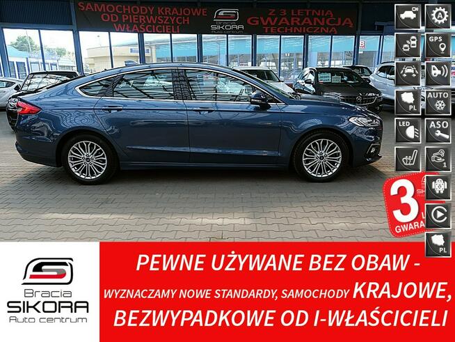 Ford Mondeo TITANIUM+Automat+Led+ACC Serwisowany GWARANCJA 1wł Kraj Bezwypad F23%