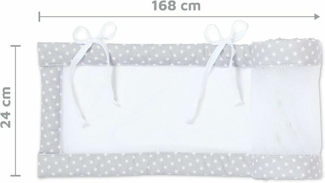 Ochraniacz siatkowy Babybay 24 cm x 168 cm