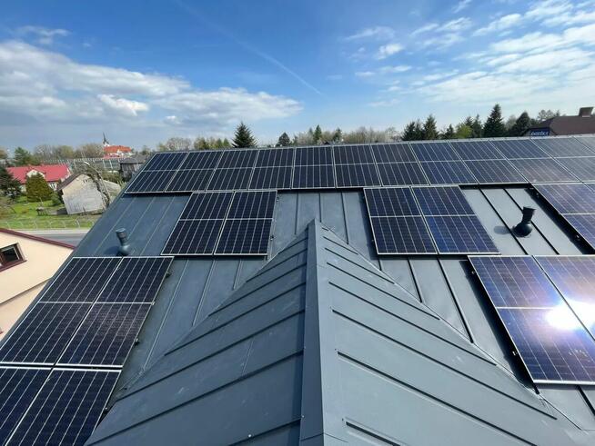 Elektrownia OZE wraz z magazynem energii. Panele + Turbina +