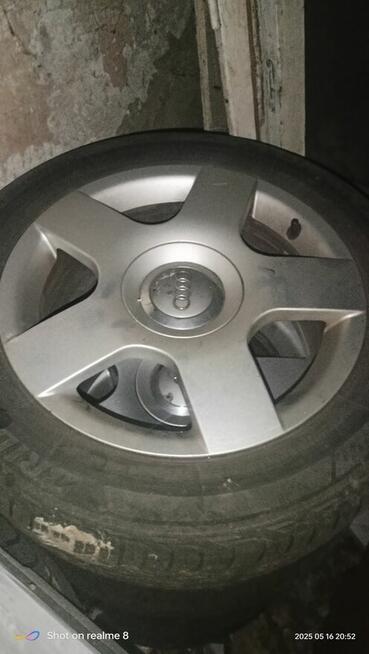 Ale felgi audi ślinę 205/60/16 lato w b.dobrym stanie