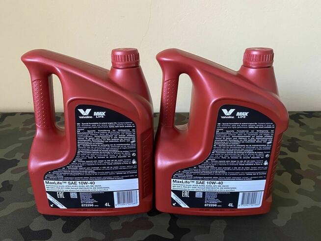 VALVOLINE MAXLIFE 10W40 olej silnikowy 2x4L