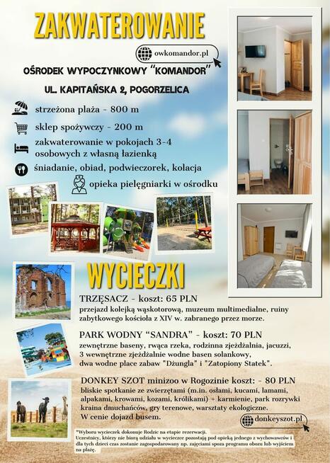 KOLONIE DLA DZIECI I OBOZY MŁODZIEŻOWE NAD MORZEM