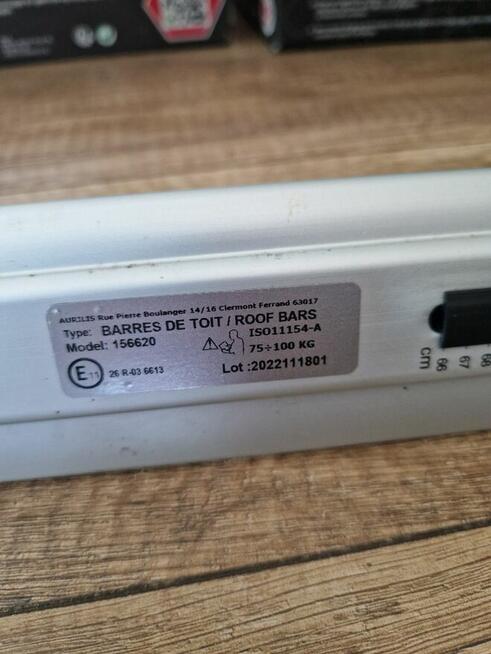 Bagaznik dachowy Opel Grandland X bez relingow Alu