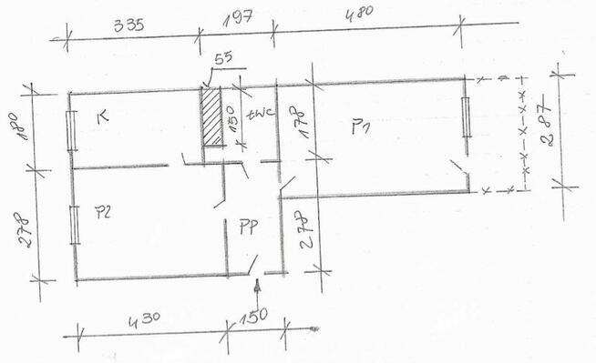 Zamienię 2-pokojowe mieszkanie komunalne w Gdańsku.