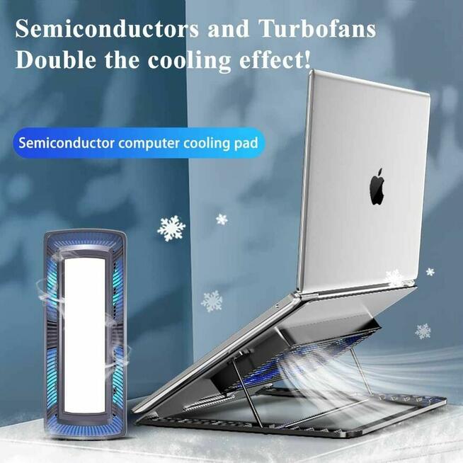Podstawka Chłodząca RGB do Laptop notebook MacBook podkładka