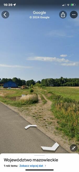 Działka z możliwością budowy.