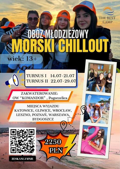 KOLONIE DLA DZIECI I OBOZY MŁODZIEŻOWE NAD MORZEM