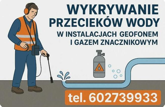Wykrywanie wycieków wody