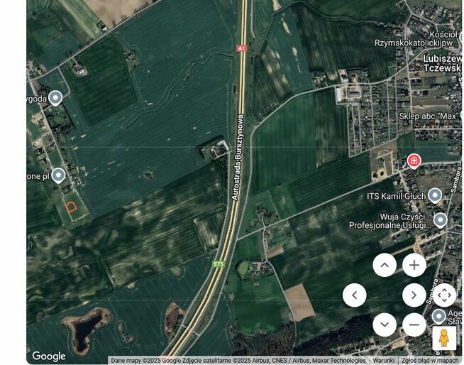 Działka budowlana Lubiszewo Tczewskie 1382m2