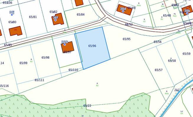 Działka budowlana 1769 m² – Cieśle, gm. Oleśnica