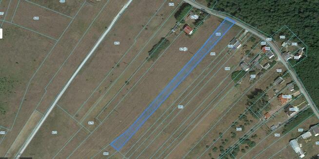 Działka Zakrucze przy drodze