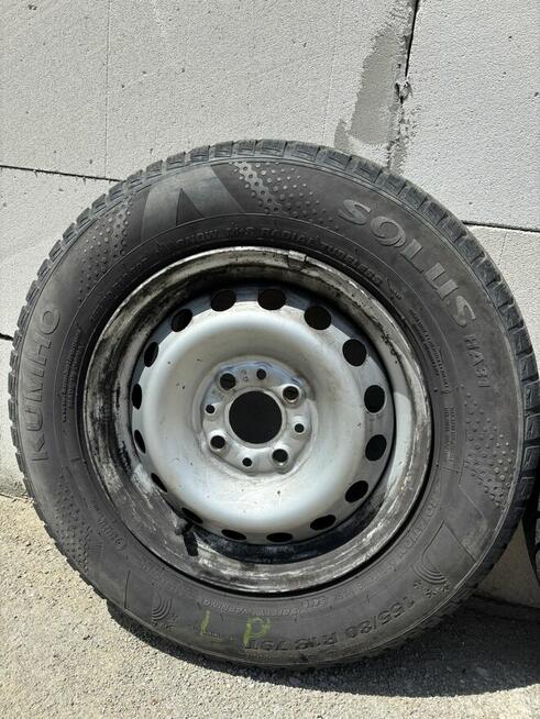 Felgi stalowe z oponami zimowymi 155/80 r13