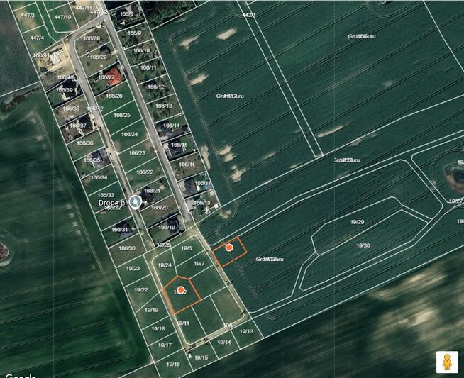 Działka budowlana Lubiszewo Tczewskie 1382m2