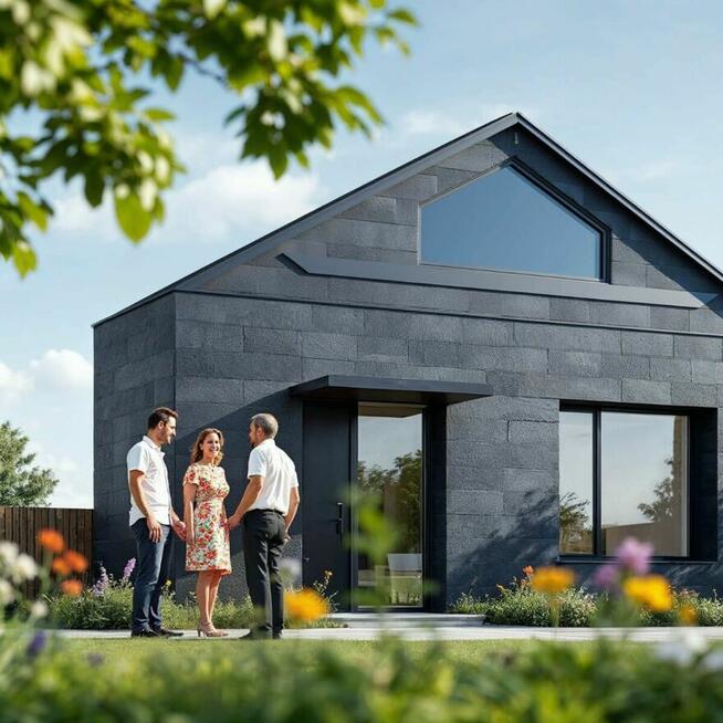Płytki Łupek Black Slate naturalny 60x40x0,9-1,2 cm