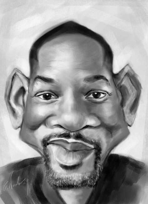 Wykonam Portret Karykaturę Odręcznie lub Cyfrowo