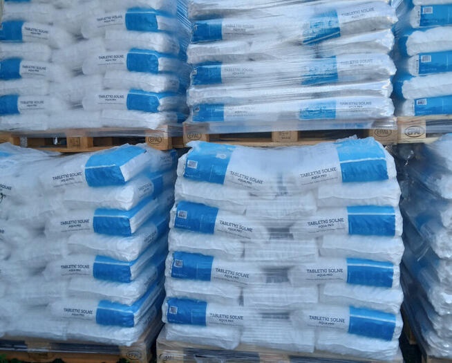 TABLETKI SOLNE Qemetica/CIECH do uzdatniania wody PALETA!!!