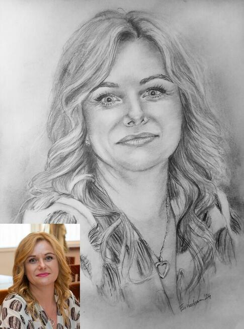 Wykonam Portret Karykaturę Odręcznie lub Cyfrowo