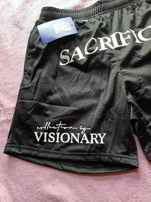 Szorty Sacrifice poliestrowe Czarne S