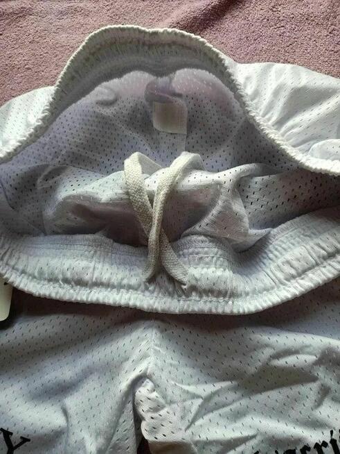 Szorty Sacrifice poliestrowe Białe Roz.S 1/2 Ceny