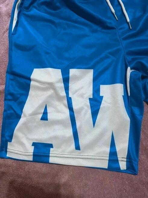 2 x Spodenki AWE Love of Freedom Białe/ Niebieskie Roz.L