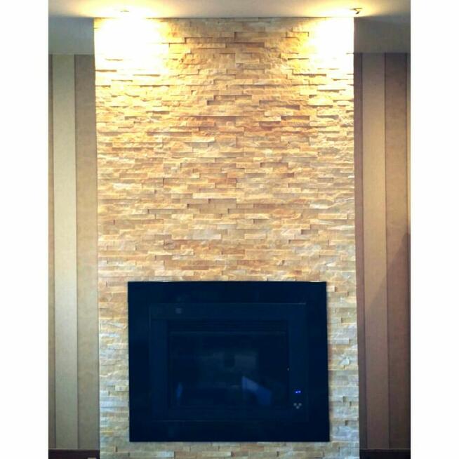 Panel ścienny Marmur Yellow Stackstone 10x36x0,8-1,3 cm