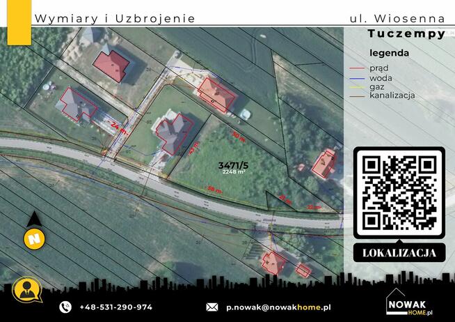Na sprzedaż: Atrakcyjna działka budowlana w Tuczempach – z M