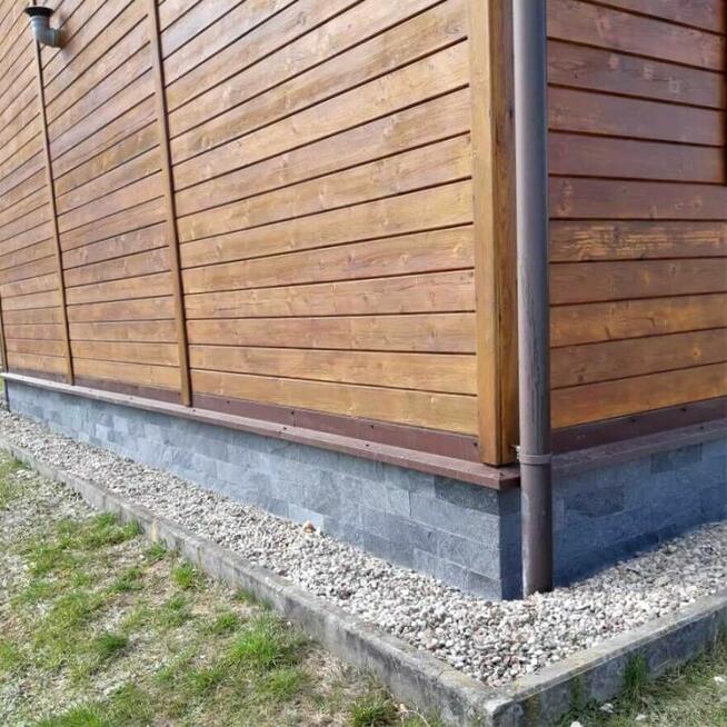 Płytki Kwarcyt Silver Grey naturalny 10x30x0,8-1,3 cm