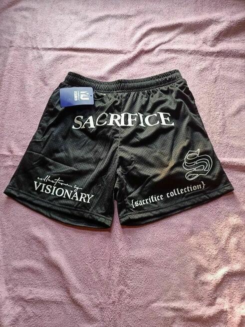 Szorty Sacrifice poliestrowe Czarne S