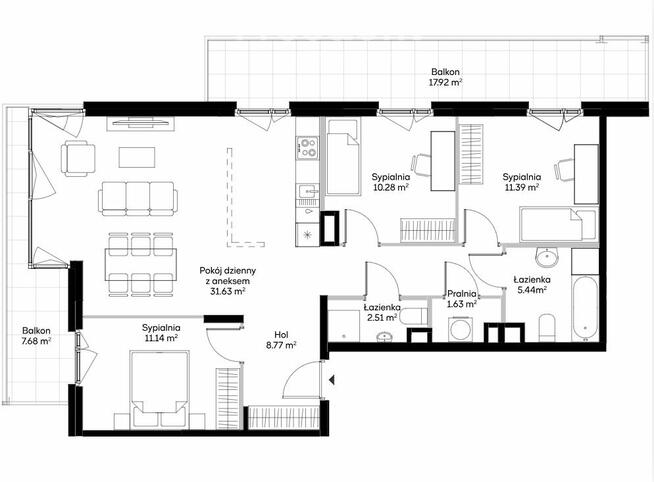 NOWE | FUNKCJONALNE | M4 | BALKON