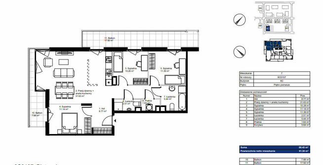 NOWE | FUNKCJONALNE | M4 | BALKON