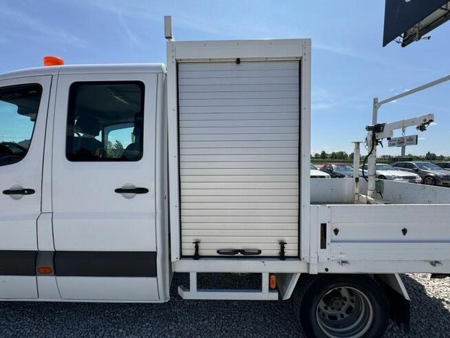 Mercedes Sprinter Crew Cab Bezwypadkowy / Drugi Właściciel / Serwisowany w ASO / FV 23%