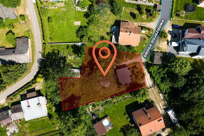Działka budowlana 9,72 ar Dębniki-Sidzina-Skawina